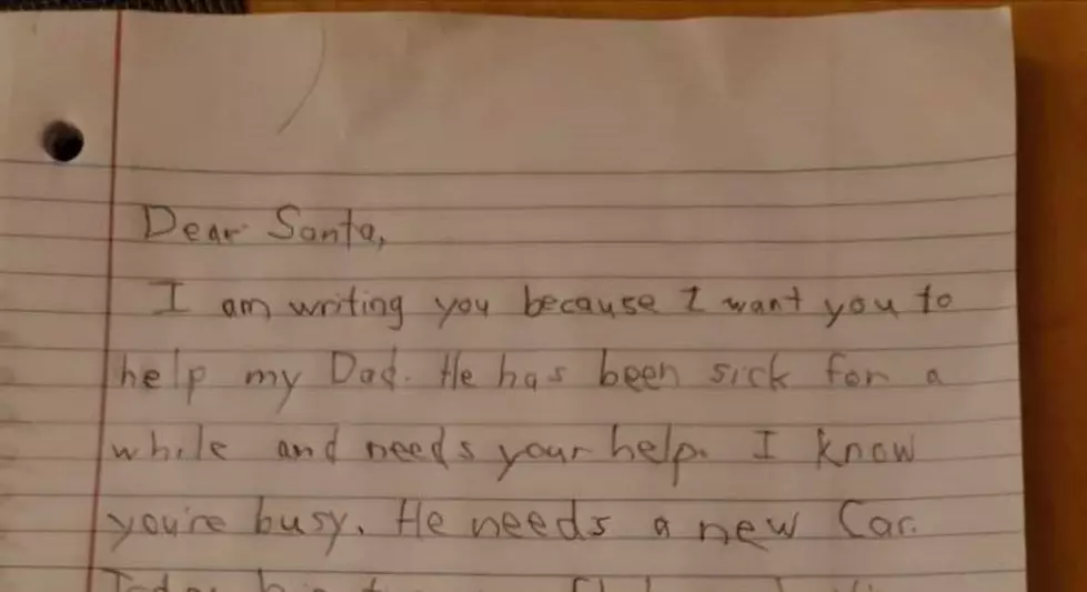 Boy Gives Up Gifts So Santa Can Bring His Sick Dad a New Car