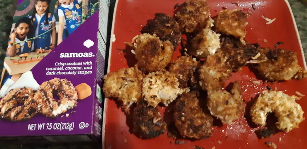 Girl Scout Samoas Cookies & Shrimp, is Easy & Delicious