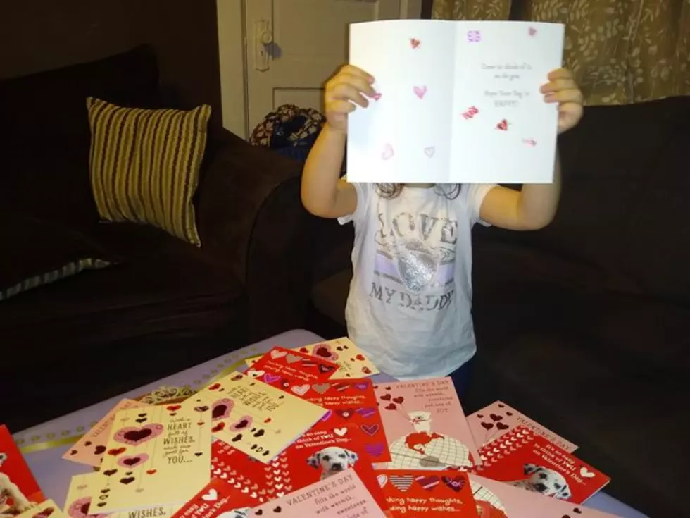 3-Year-Old Autistic Rome Girl Creates Valentine’s Day Cards For Seniors
