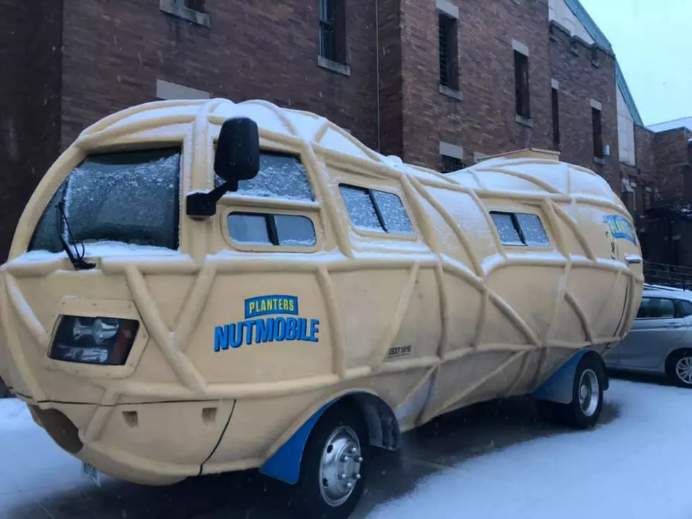 Planters' Nutmobile Spotted Across Syracuse