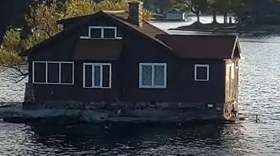Upstate New York Home to World’s Smallest Island, Barely Big Enough For a House