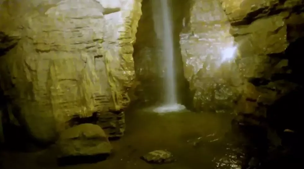 There's a Secret NY Cavern With a Waterfall 100 Feet Underground