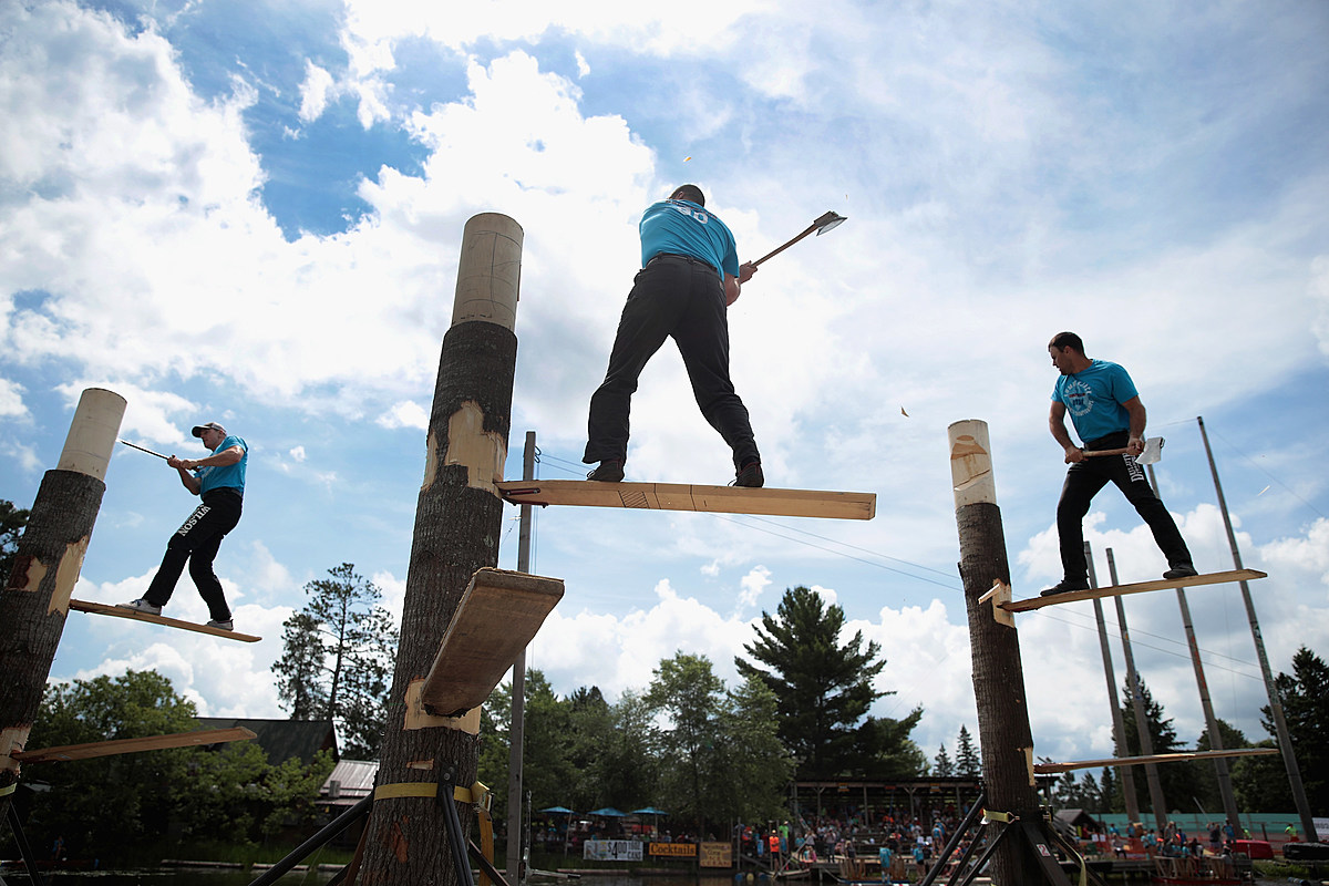 Celebrate The 45 Annual Lumberjack Festival In Eastern New York