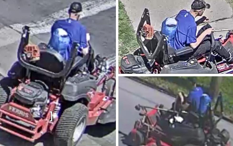 Man Drives Off on $8,000 Lawn Mower Stolen From Syracuse Church