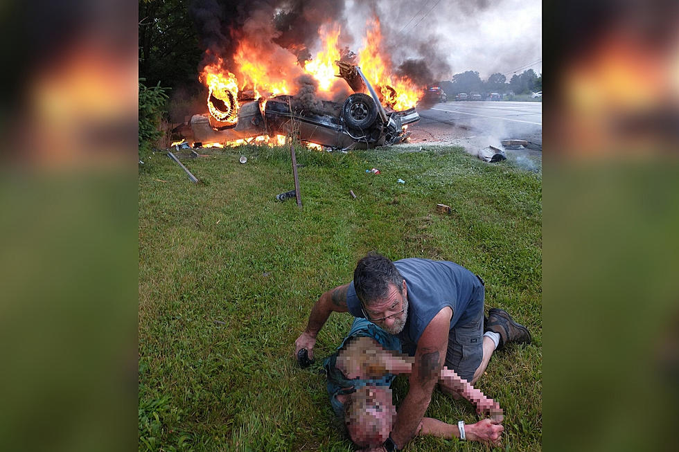 Two Heroes Rescue Elderly Man From Burning Vehicle in Westmoreland New York