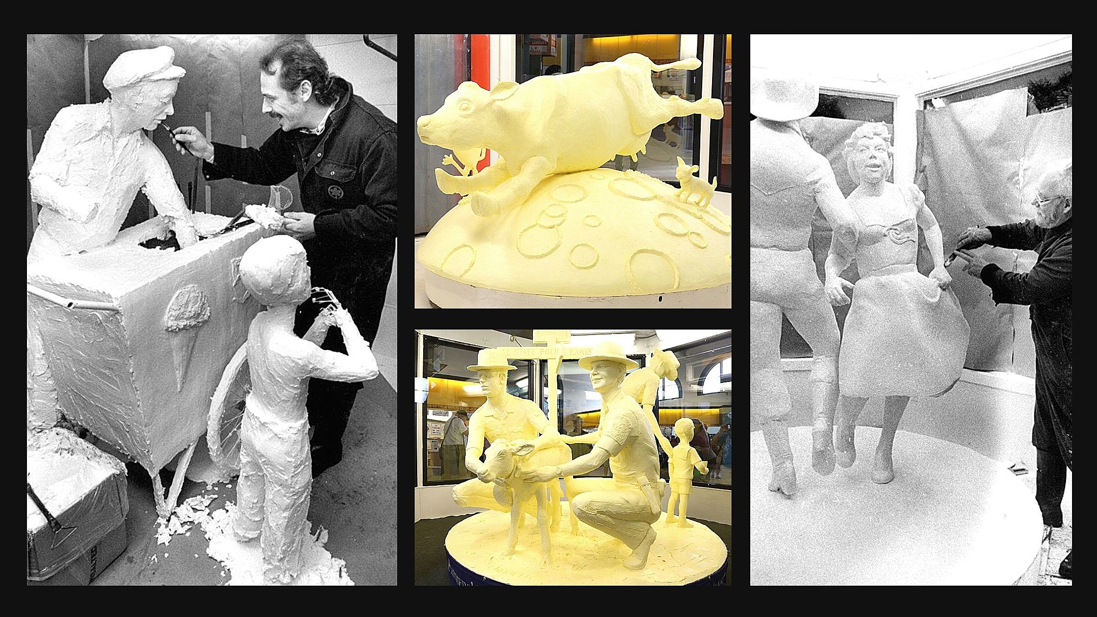 Photos: 10 years of New York State Fair butter sculptures