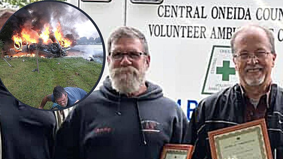 Hero Captured Rescuing Elderly Man From Burning Car Identified