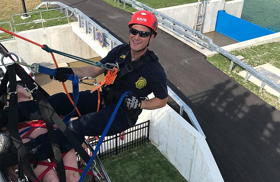 He Jumps into Swift Waters & Uses Ropes to Traverse Canyons all to Save Others