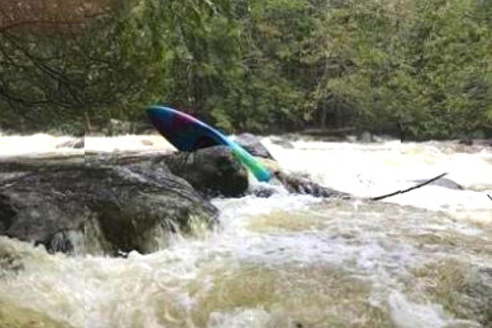Empty Kayak Found Pinned in Rock on Intense Upstate New York River