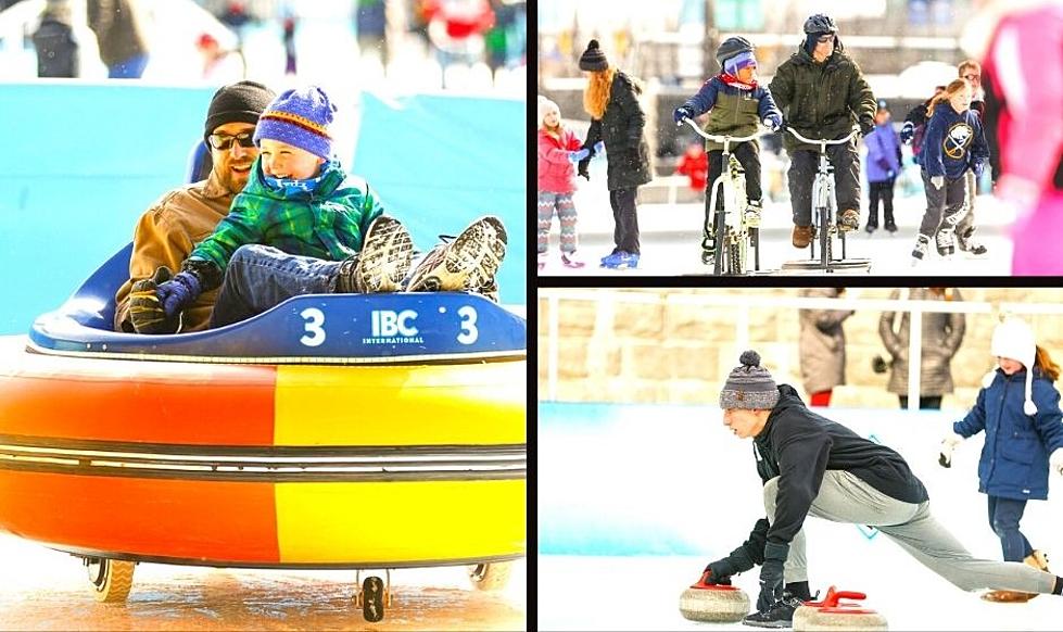 Bump, Bike the Ice, Curl the Canal at Popular NY Attraction 