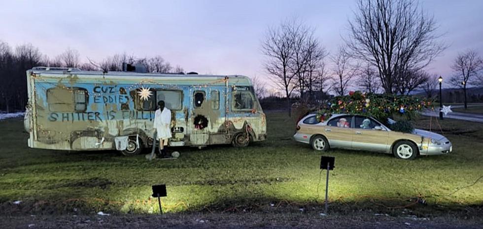 Cousin Eddie Drives Famous RV Into CNY Just in Time for Christmas