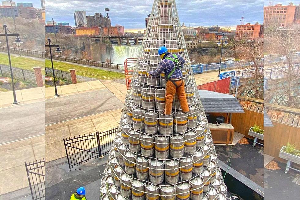 Oh Christmas Tree How Lovely Are Your Kegs! Keg Tree Returns for Holiday Season