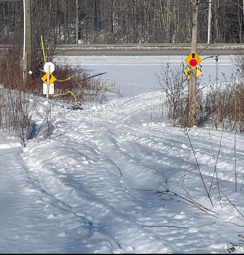 Where’s The Respect? Snowmobilers Cut Down Closed Trail Signs In Deerfield