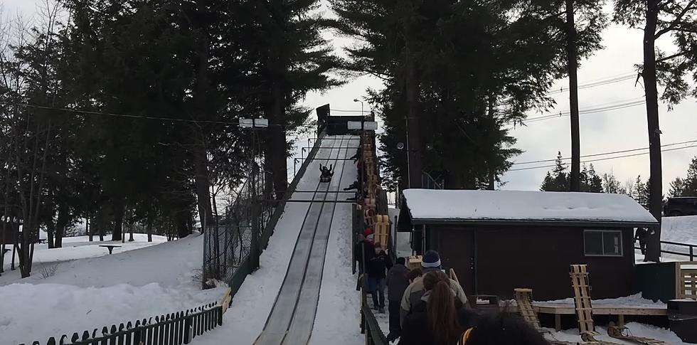 Longest Toboggan Chute in New York Finally Open for Winter Sliding Fun