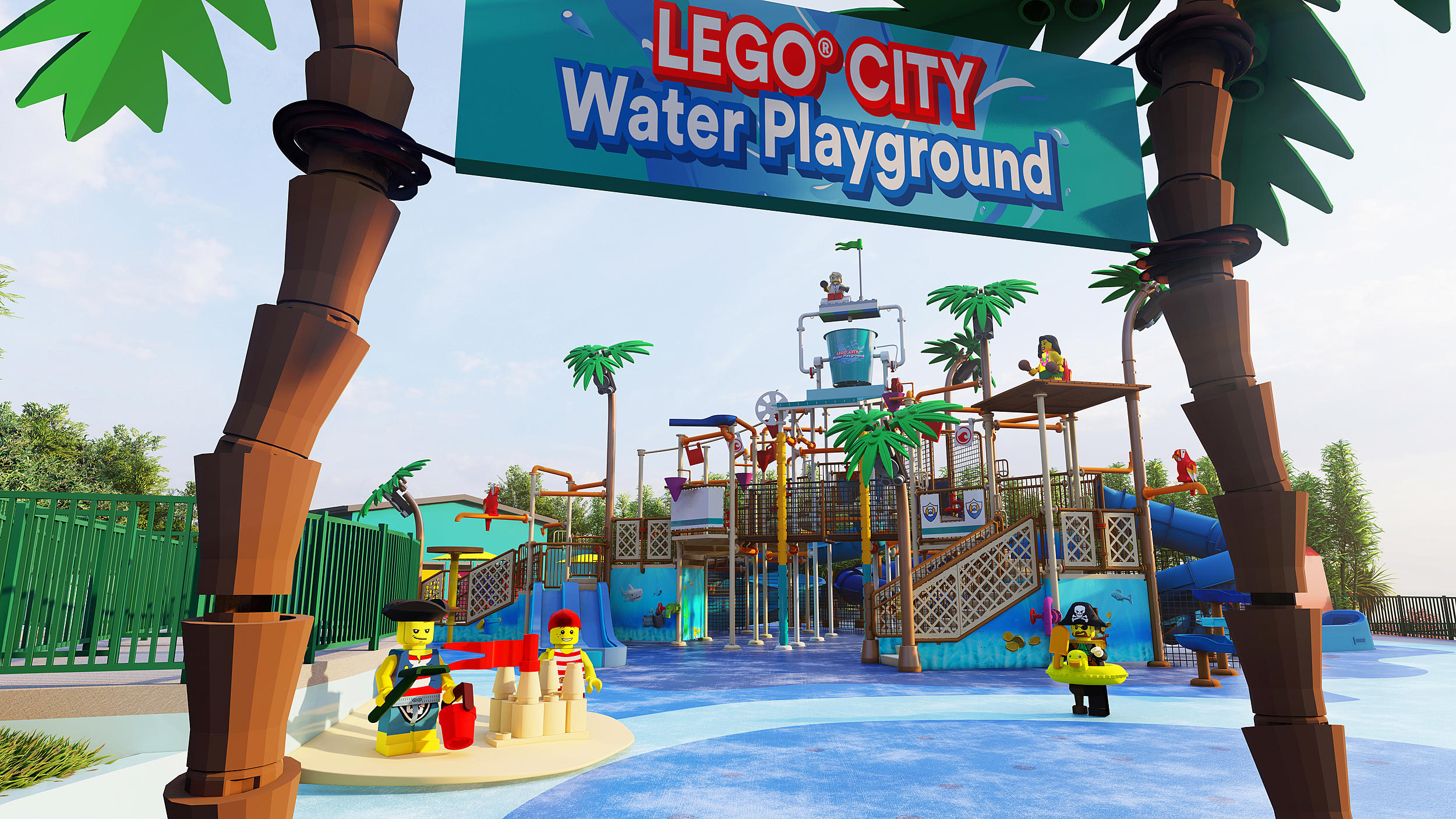 Take A Peek At LEGOLAND NY's New Water Playground Before It Opens