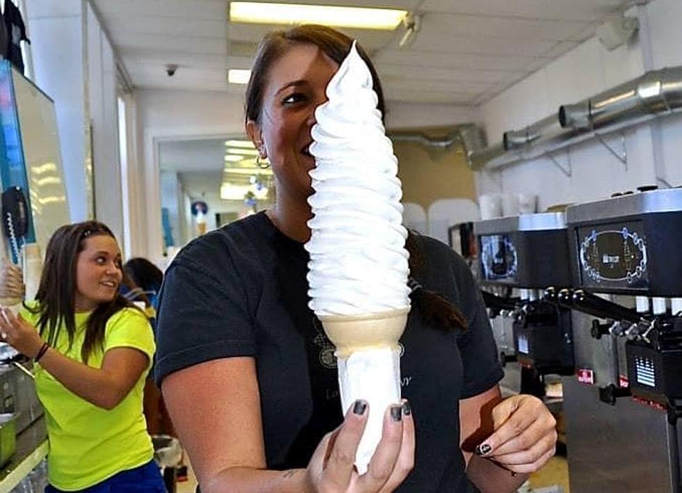 Holy Ice Cream! Iconic Upstate NY Parlor Serves Massive Cones It’d Take Two to Eat