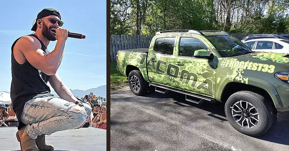 FrogFest Toyota Tacoma Secret Ticket Stops to See Dylan Scott