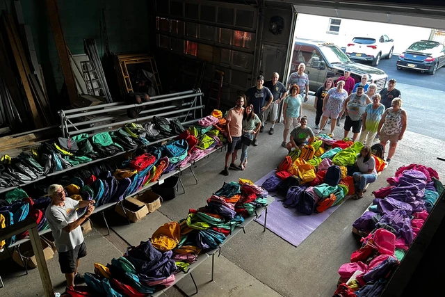 Rome Men Collect Record 800 Backpacks for Kids! How to Get Yours