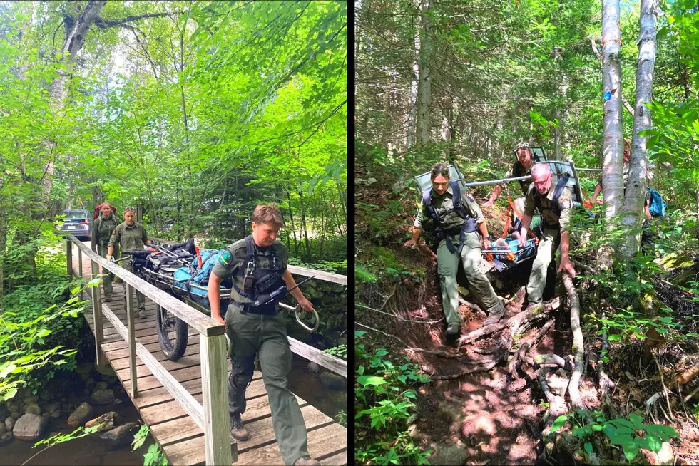 Watch As NY Forest Rangers Carry Injured Hiker Down ADK Trail