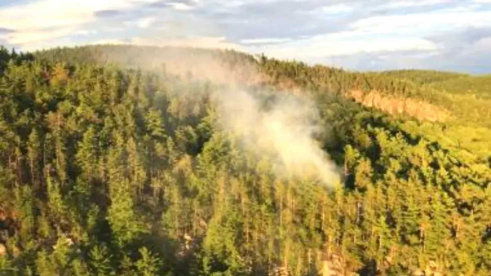 Forest Fire Burning Over 5 Acres of Rugged Terrain in Adirondack Mountains
