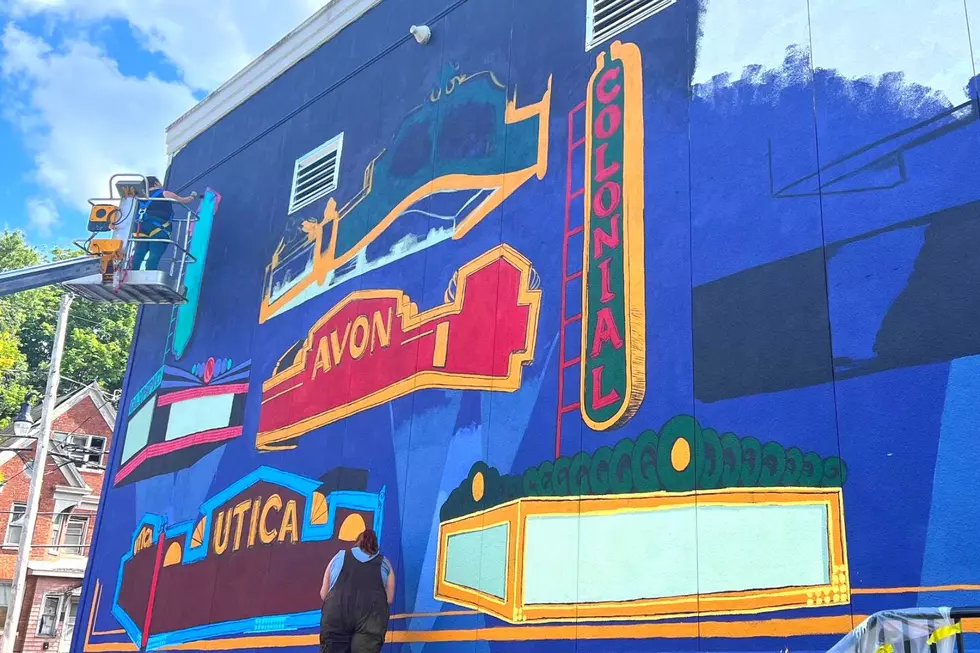 Have You Seen This Beautiful Wall Mural In The Works In Utica?