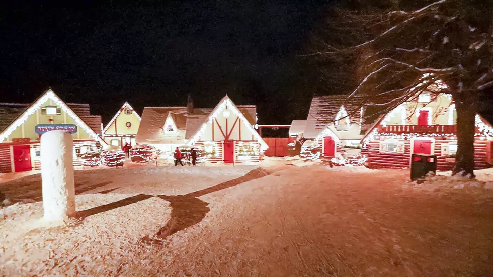 Spend a Magical Night Under a Village of Lights in North Pole New York