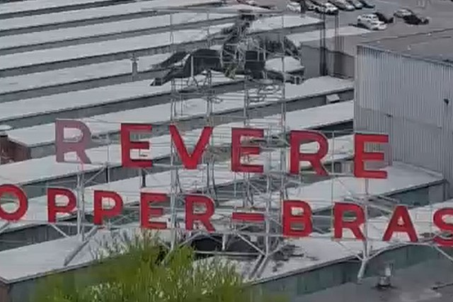 Revere Rides Again as Famous Sign Starts to Shine Over Rome, NY