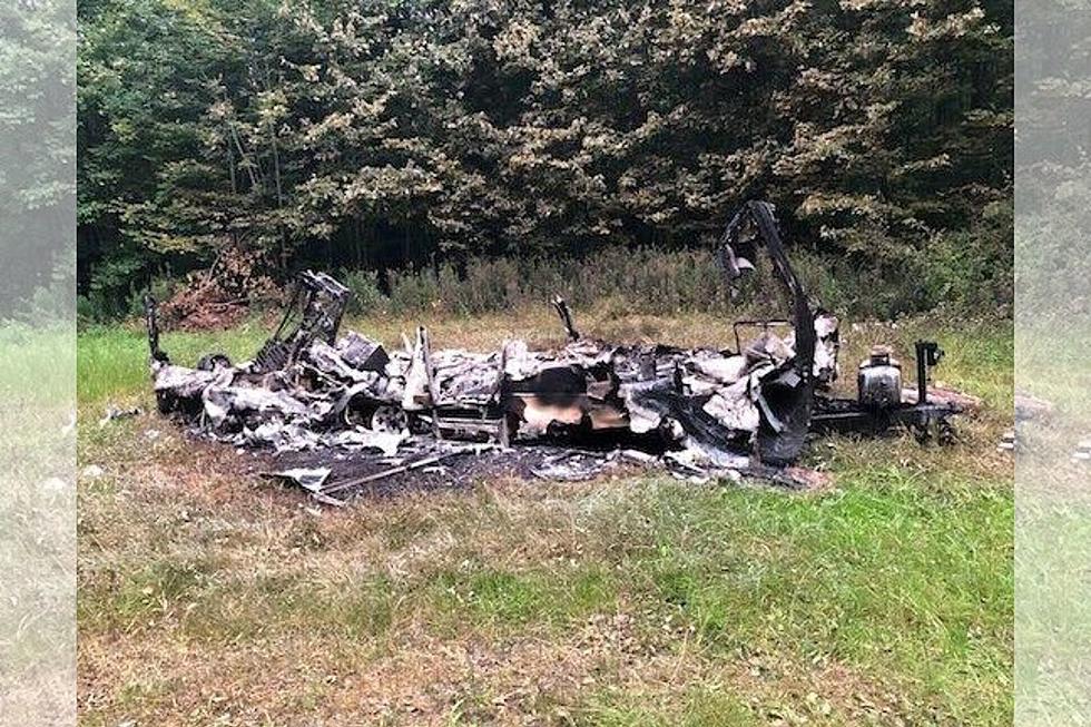 Is This Yours? Mysterious Camper Catches Fire in Upstate New York