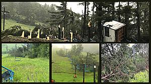 See Devastation EF3 Tornado Left Behind at Upstate New York Ski...