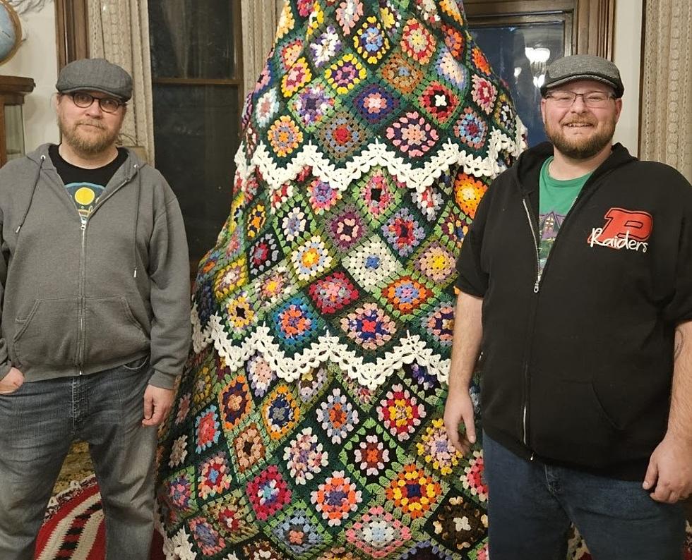 Massive CNY Christmas Tree Woven With 18 Miles Of Crocheted Magic