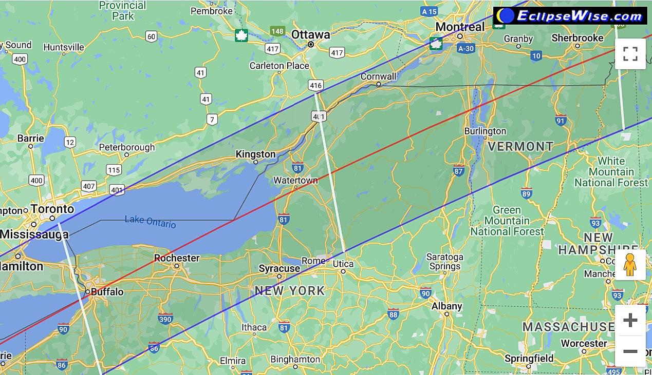 75 days until the total solar eclipse in CNY, timing the path of