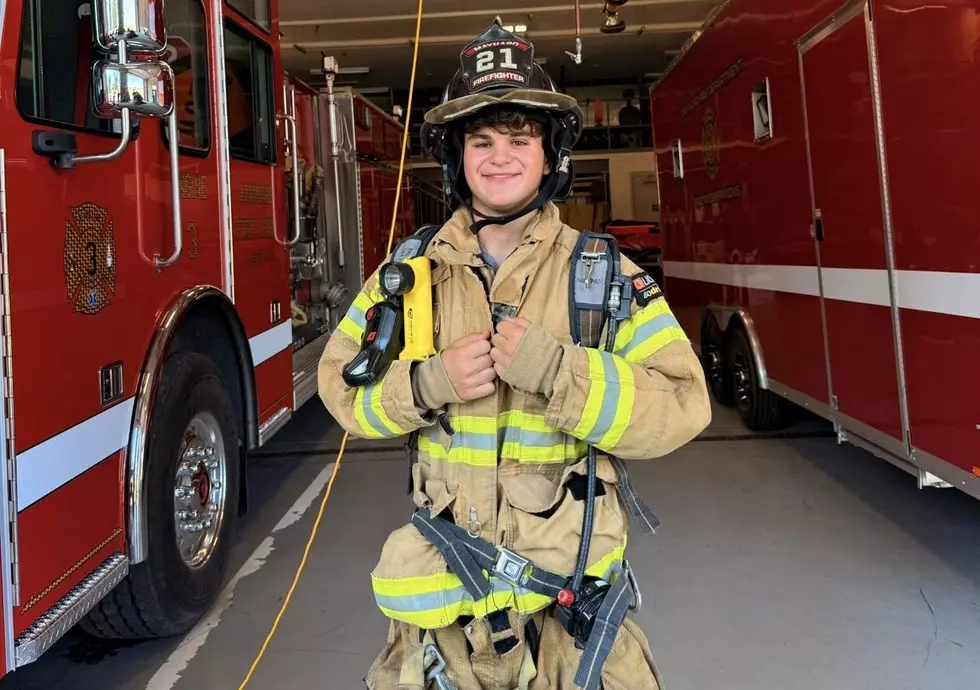 Teen Joins Central New York Fire Department After Heroic Rescue