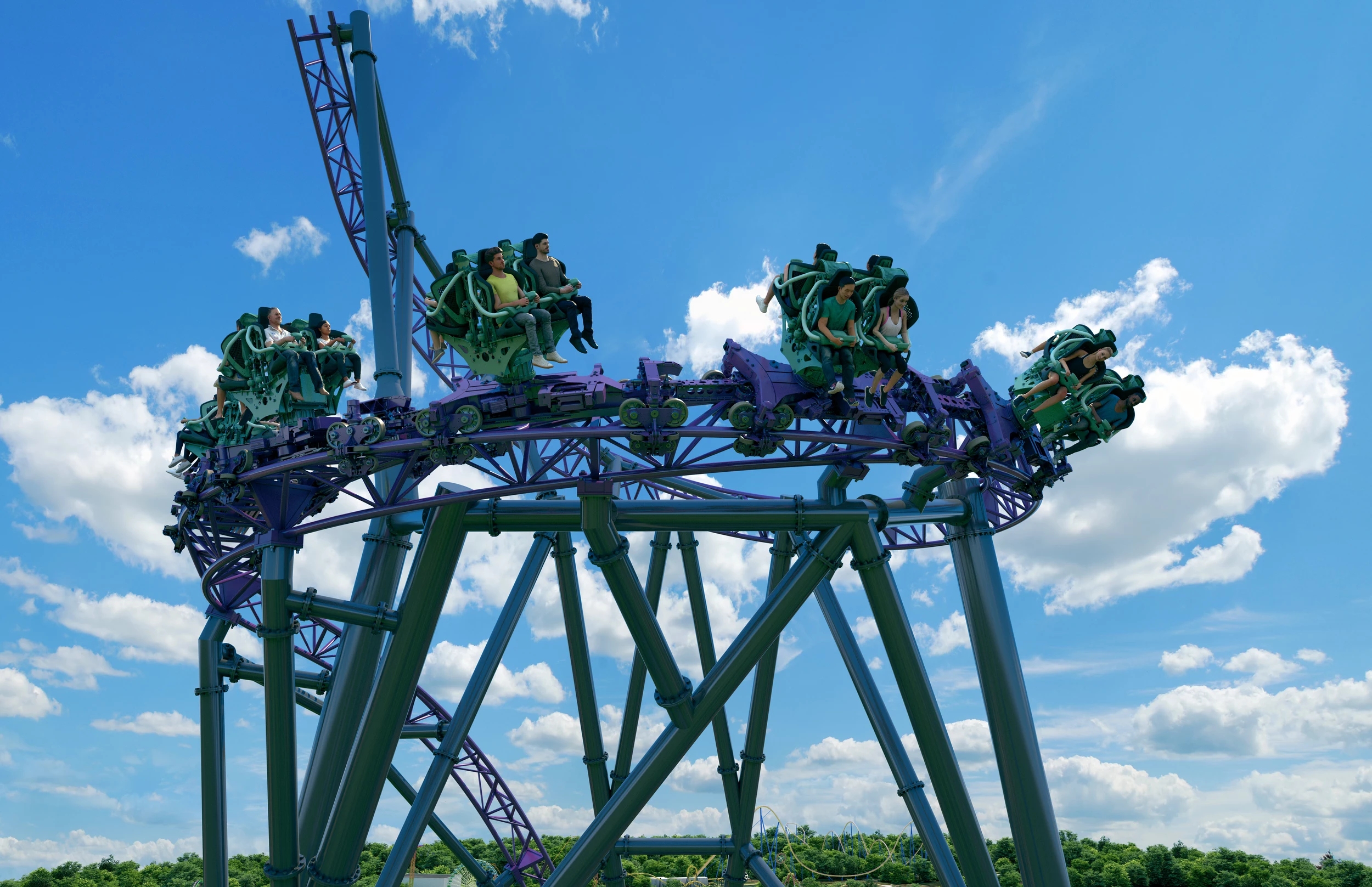 New Record-Breaking Roller Coaster Coming to Six Flags
