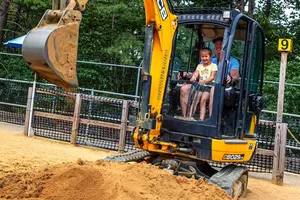 Get Ready to Dig! New Excavator Attraction Opens in Old Forge
