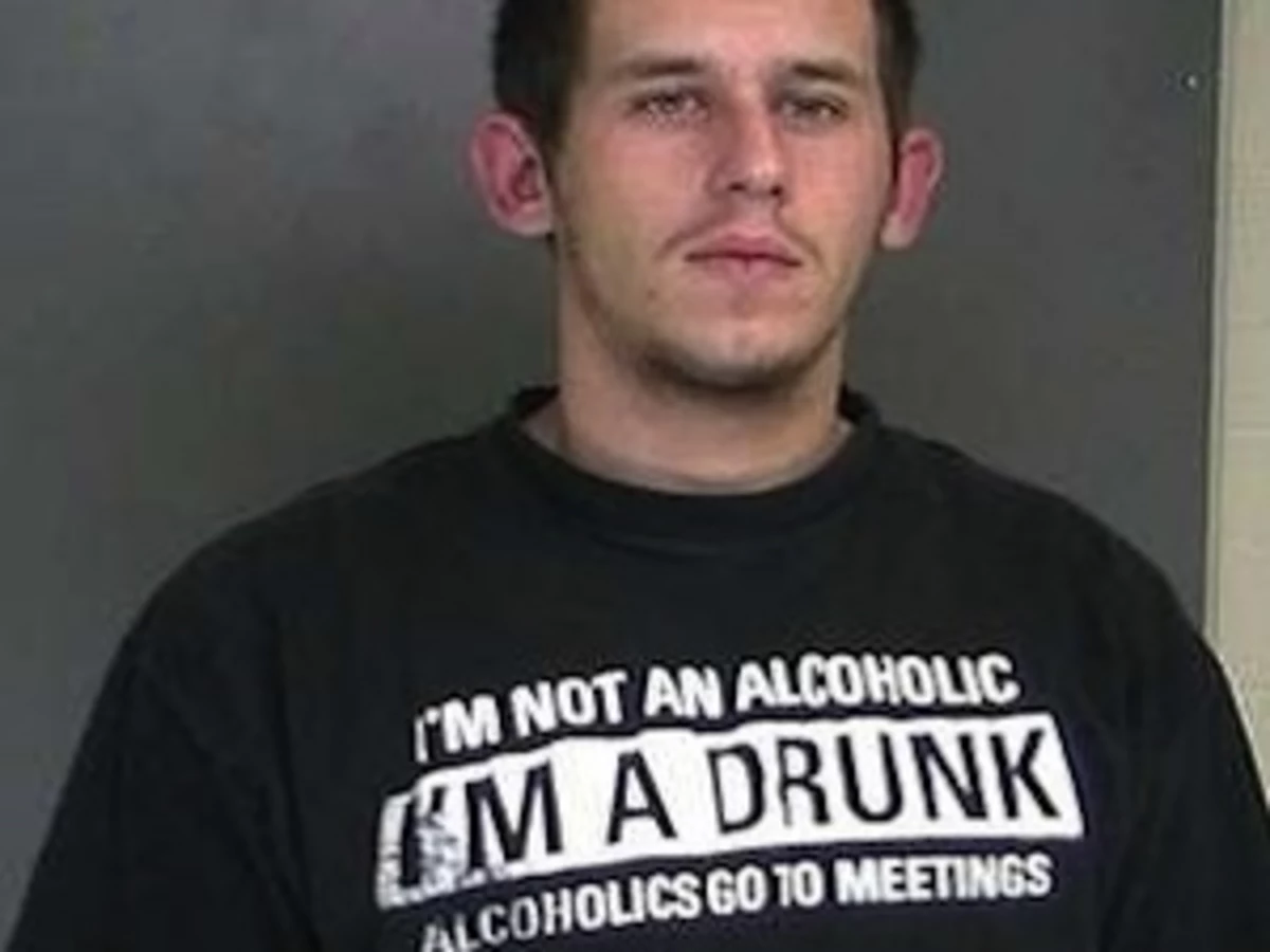 Guy Arrested For Dwi Wearing ‘im A Drunk T Shirt
