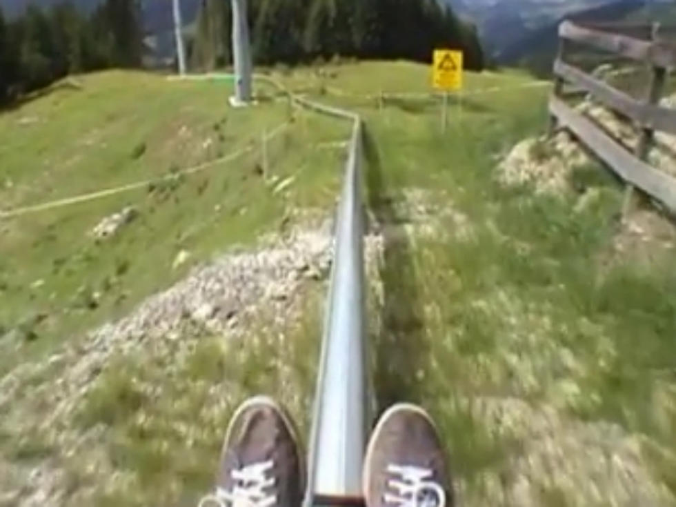 Take a Scary Ride on a Single-Pipe Roller Coaster With No Brakes [VIDEO]