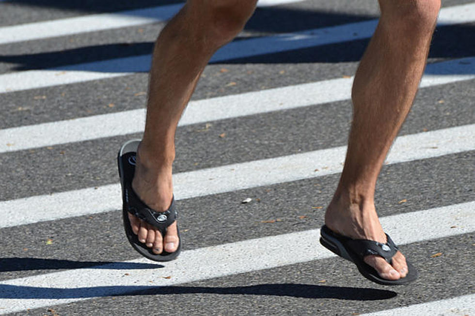 Maryland Man Finishes Marathon in Flip Flops