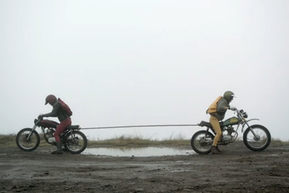 Watch Two Women Play Tug Of War…On Motorcycles