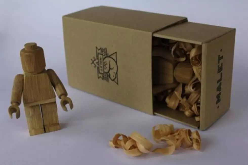 Hand-Carved LEGO Give Us Wood