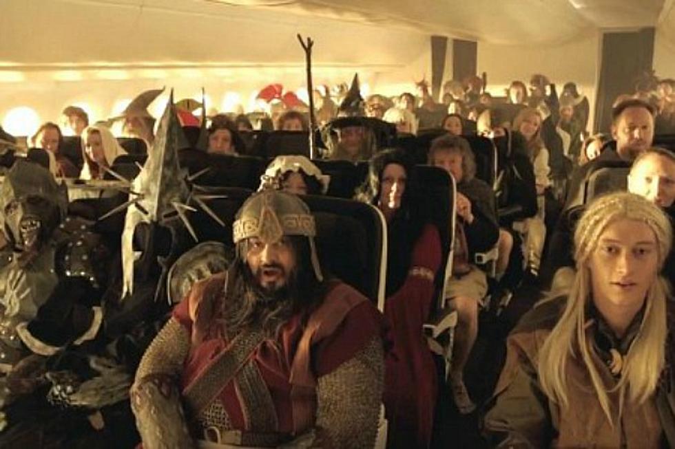 Hobbits Take Over The Plane in Air New Zealand Safety Video