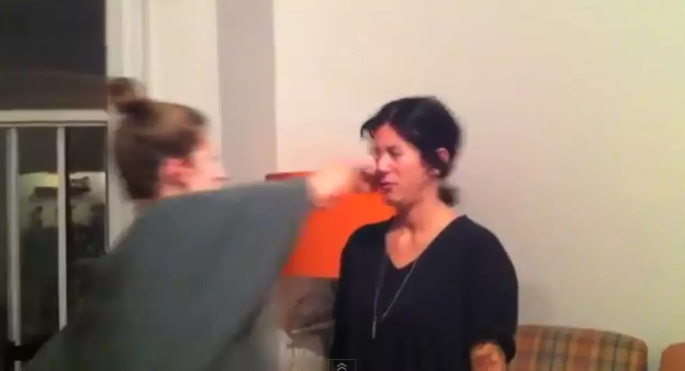 Watch Two Girls Punch Each Other in the Face For No Reason