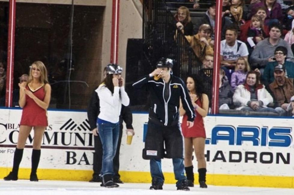 Drinking Games During Hockey Intermission Cause Fans To Get Sick