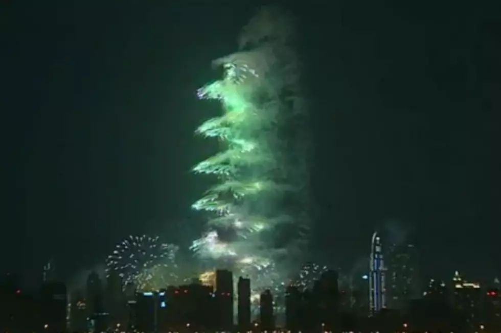 Dubai Celebrates New Year With an Insane Fireworks Show
