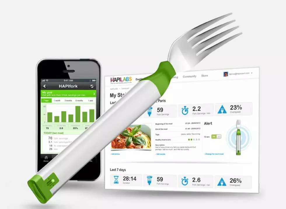 New Electronic Fork Will Nag You Into Eating Properly