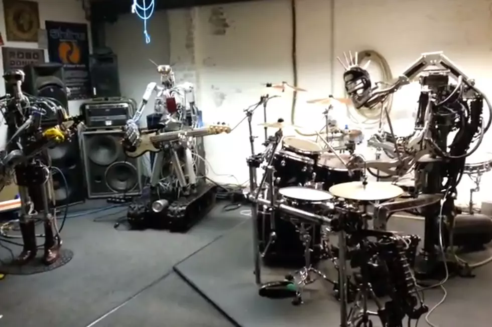 Robot Band From the Future Performs Motorhead’s “Ace of Spades”