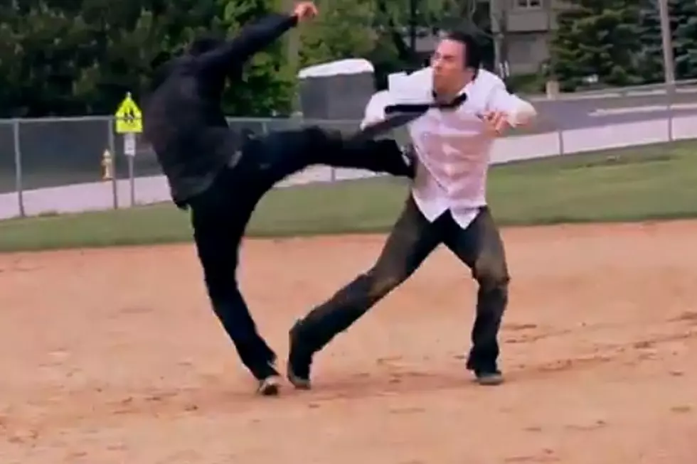 Senseless Action: Watch Two Professional Stuntmen Beat Each Other Down