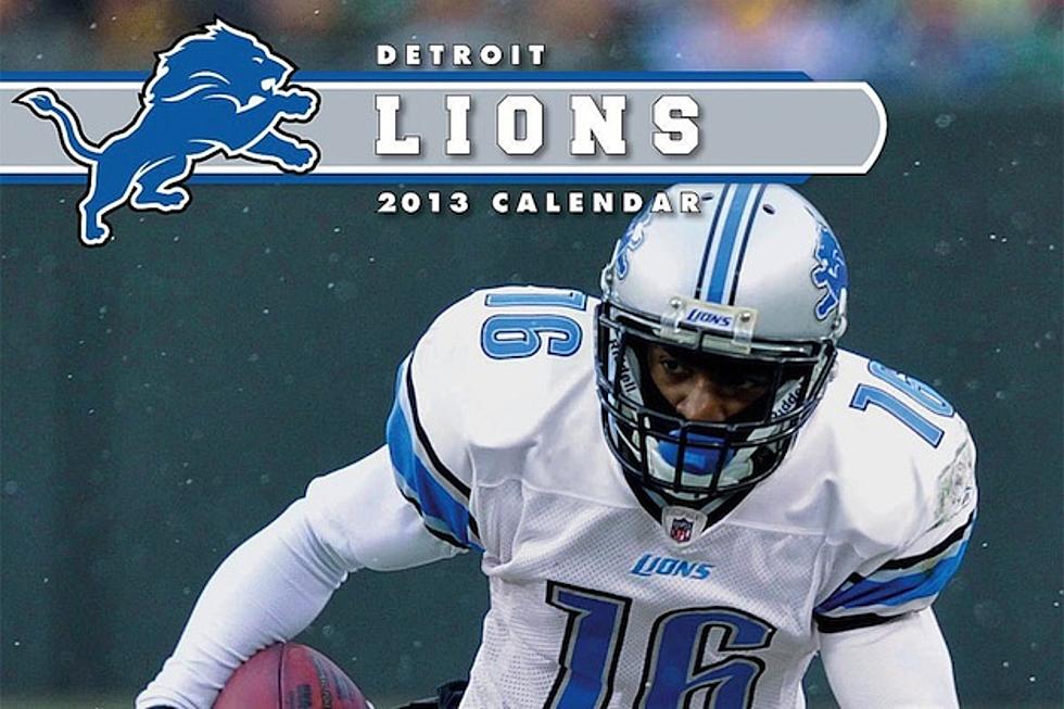 2013 Detroit Lions Calendar Already Ridiculously Outdated and It’s Only
