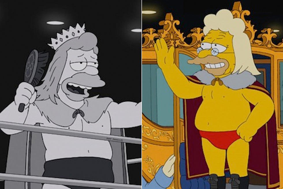 Check out ‘Gorgeous Grampa’ from the Upcoming Wrestling Episode of ‘The Simpsons’