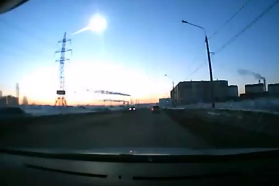 Dash Cam Catches Frightening Russian Meteor Event