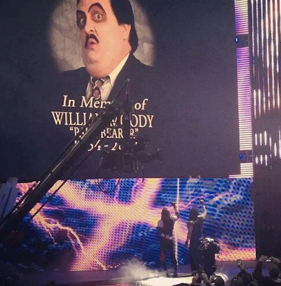 Exclusive Photo-Undertaker, Kane Pay Respect to Paul Bearer